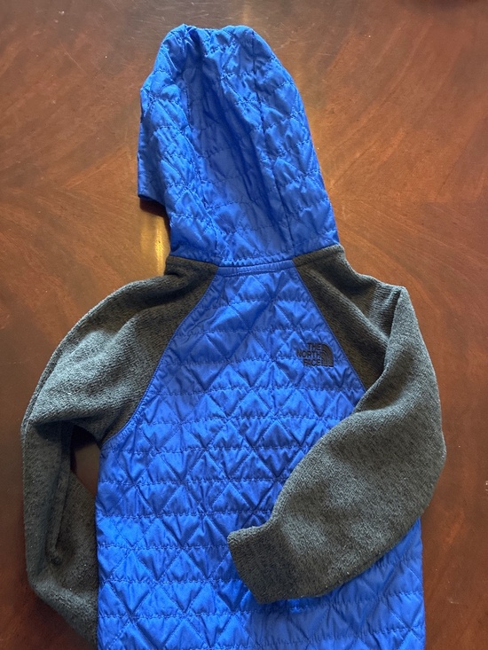 TNF the north face blue toddler coat/jacket 3T boys - Picture 3 of 3